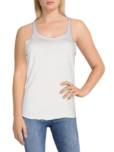 Alternative Meegs Womens Scoop Neck Knit Tank Top In Grey