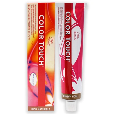Wella Color Touch Demi-permanent Color - 8 03 Light Blonde-gold For Unisex 2 oz Hair Color In Red