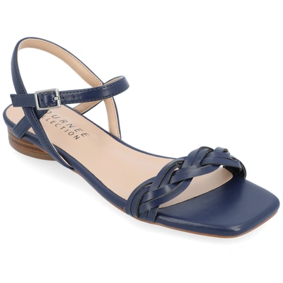 Journee Collection Women's Verity Sandals In Blue