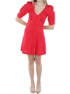 PARKER Kierra Womens Scoop Neck A-Line Mini Dress