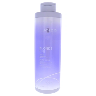 Joico Blonde Life Violet Shampoo For Unisex 33.8 oz Shampoo In Blue