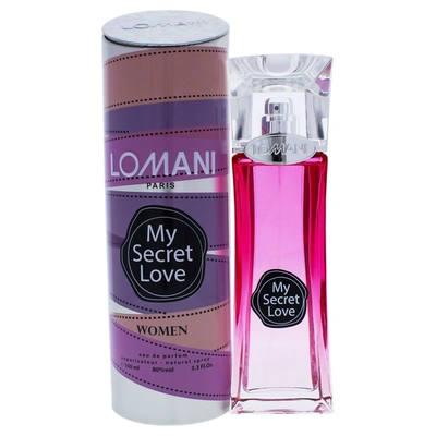 Lomani My Secret Love For Women 3.3 oz Edp Spray In Orange