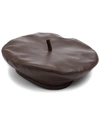 Eugenia Kim Carter Leather Fashion Hat In Brown