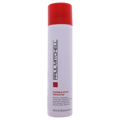 Paul Mitchell Worked Up Hairspray For Unisex 9.4 oz Hairspray In Red