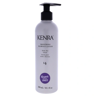 Kenra Smoothing Blowout Lotion 14 For Unisex 10.1 oz Lotion In Silver