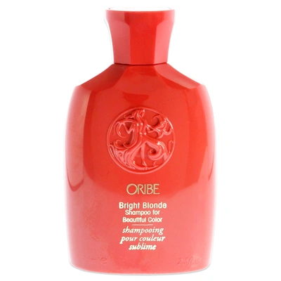 Oribe Bright Blonde Shampoo For Beautiful Color For Unisex 2.5 oz Shampoo In Red