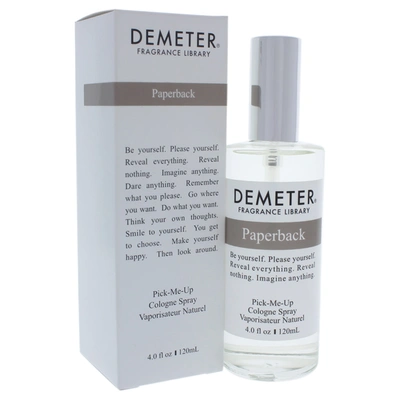 Demeter Paperback By  For Unisex - 4 oz Cologne Spray In Purple