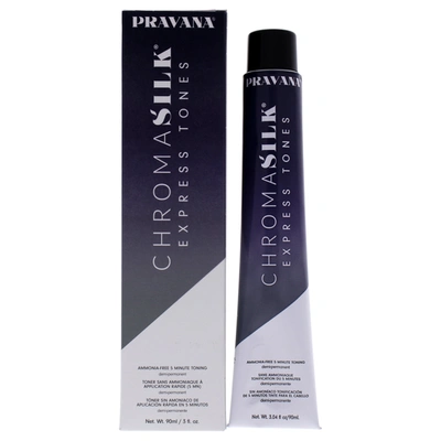 Pravana Chromasilk Express Tones - Dark Mahogany For Unisex 3 oz Hair Color In Black