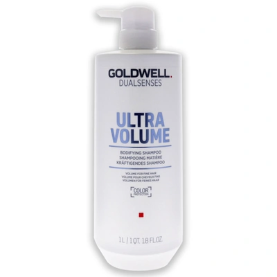 Goldwell Dualsenses Ultra Volume Bodyfying Shampoo For Unisex 34 oz Shampoo In Silver