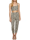 Bec & Bridge Cecile Womens Zebra Slim Dress Pants In Black