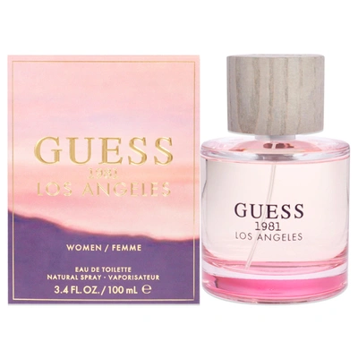 Guess 1981 Los Angeles For Women 3.4 oz Edt Spray In Red