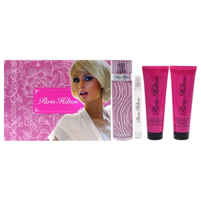 Paris Hilton For Women 4 Pc Gift Set In Pink
