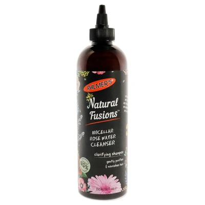 Palmers Natural Fusions Micellar Rose Water Cleanser Clarifying Shampoo For Unisex 12 oz Shampoo In Silver