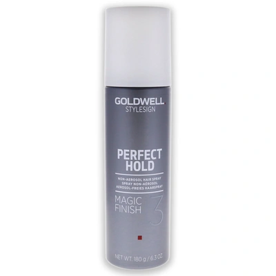 Goldwell Stylesign Perfect Hold Magic Finish Non - Aerosol Hair Spray For Unisex 6.3 oz Hair Spray In Silver