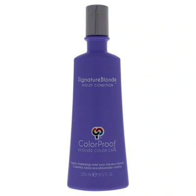 Colorproof Signature Blonde Violet Conditioner By  For Unisex - 25 oz Conditioner In Blue