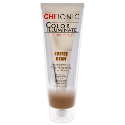 Chi Ionic Color Illuminate Conditioner - Dark Chocolate For Unisex 8.5 oz Conditioner In Silver
