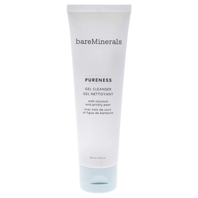 Bareminerals Pureness Gel Cleanser Coconut And Prickly Pear For Unisex 4 oz Cleanser In Silver