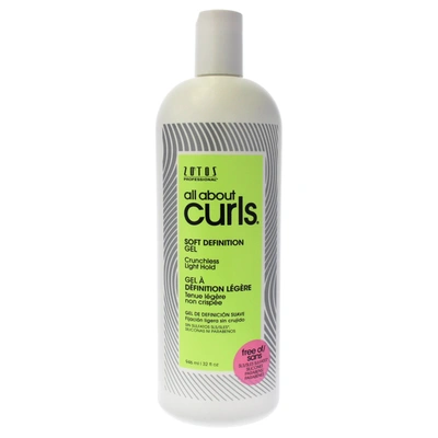 All About Curls Soft Definition Gel For Unisex 32 oz Gel In Silver