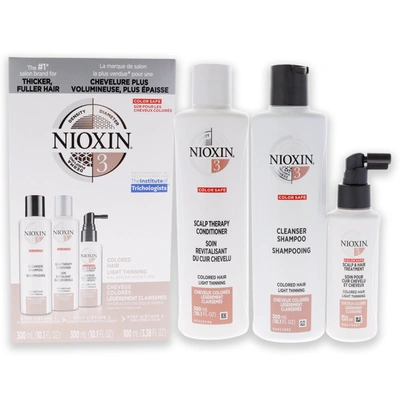 Nioxin System 3 Kit For Unisex 3 Pc In Silver