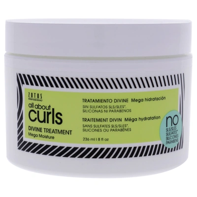 All About Curls Divine Treatment For Unisex 8 oz Treatment In Green