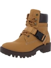 KENDALL + KYLIE EOS-BOOTIE WOMENS FAUX LEATHER LACE UP WINTER & SNOW BOOTS