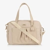 MAYORAL BEIGE FAUX LEATHER CHANGING BAG (40CM)