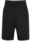 Alexander Mcqueen Tailored Bermuda Shorts In Black