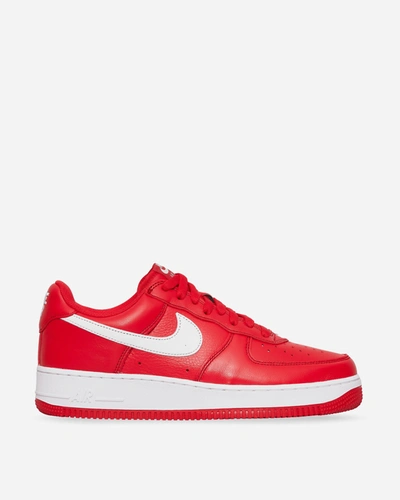 Nike Air Force 1 Low Retro Sneakers University Red In University Red/white