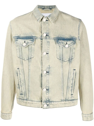 Etudes Studio Yellow Kentucky Denim Jacket In Amarillo