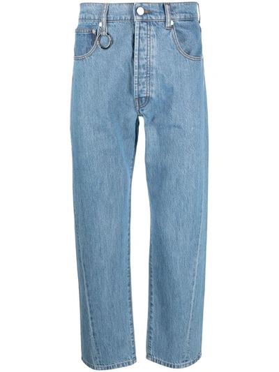 Etudes Studio Regular Organic-cotton Jeans In Blue