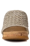 Baretraps Flossey Wedge Sandal In Champagne
