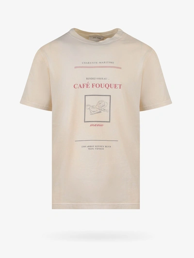 Nick Fouquet Graphic-print Short-sleeve T-shirt In Yellow