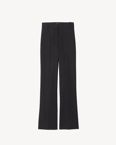 Nili Lotan Cropped Corette Pant In Black