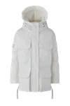 Canada Goose White Paradigm Expedition Down Parka In 99 Greige