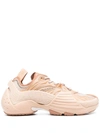 Lanvin Flash-x Low-top Sneakers In 57 Nude
