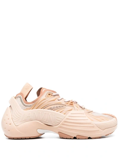 Lanvin Flash-x Sneakers In 57 Nude