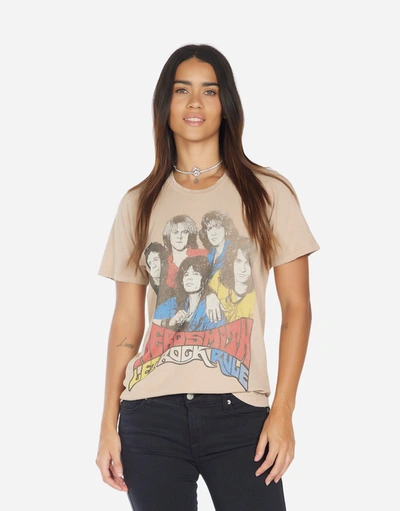 Lauren Moshi Croft Vintage Aerosmith In Sand Dune
