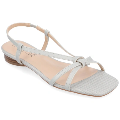 Journee Collection Collection Women's Bridget Sandals In Grey