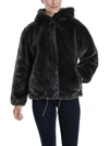 LUCKY BRAND WOMENS LIGHTWEIGHT COLD WEATHER FAUX FUR COAT