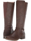 Lifestride Xtrovert Womens Faux Leather Tall Knee-high Boots In Multi