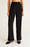 Z SUPPLY LUCY TWILL PANT IN BLACK