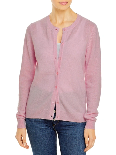 Private Label Womens Button-down Crewneck Cardigan Sweater In Multi