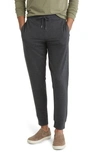 Peter Millar Lava Wash Joggers In Charcoal