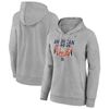 Fanatics Branded Heather Gray Houston Astros 2022 American League Champions Locker Room Pullover Hoo In Heather Gray