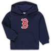 OUTERSTUFF TODDLER NAVY BOSTON RED SOX TEAM PRIMARY LOGO FLEECE PULLOVER HOODIE