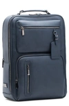 MAVERICK & CO. MAVERICK & CO. EXPLORER PLUS WATER RESISTANT FAUX LEATHER BACKPACK