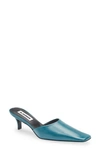 JIL SANDER KITTEN HEEL MULE