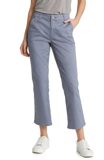 Wit & Wisdom 'ab'solution High Waist Slim Straight Ankle Pants In Flint