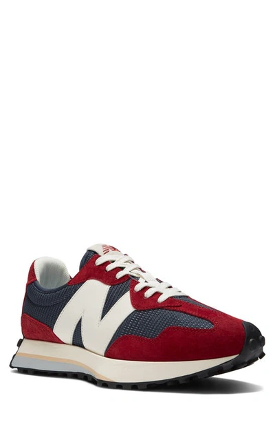 New Balance Men's Intelligent Choice 327 V1 Low Top Sneakers In Navy