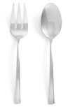 Nambe Taos 2-piece Serving Set In Silver